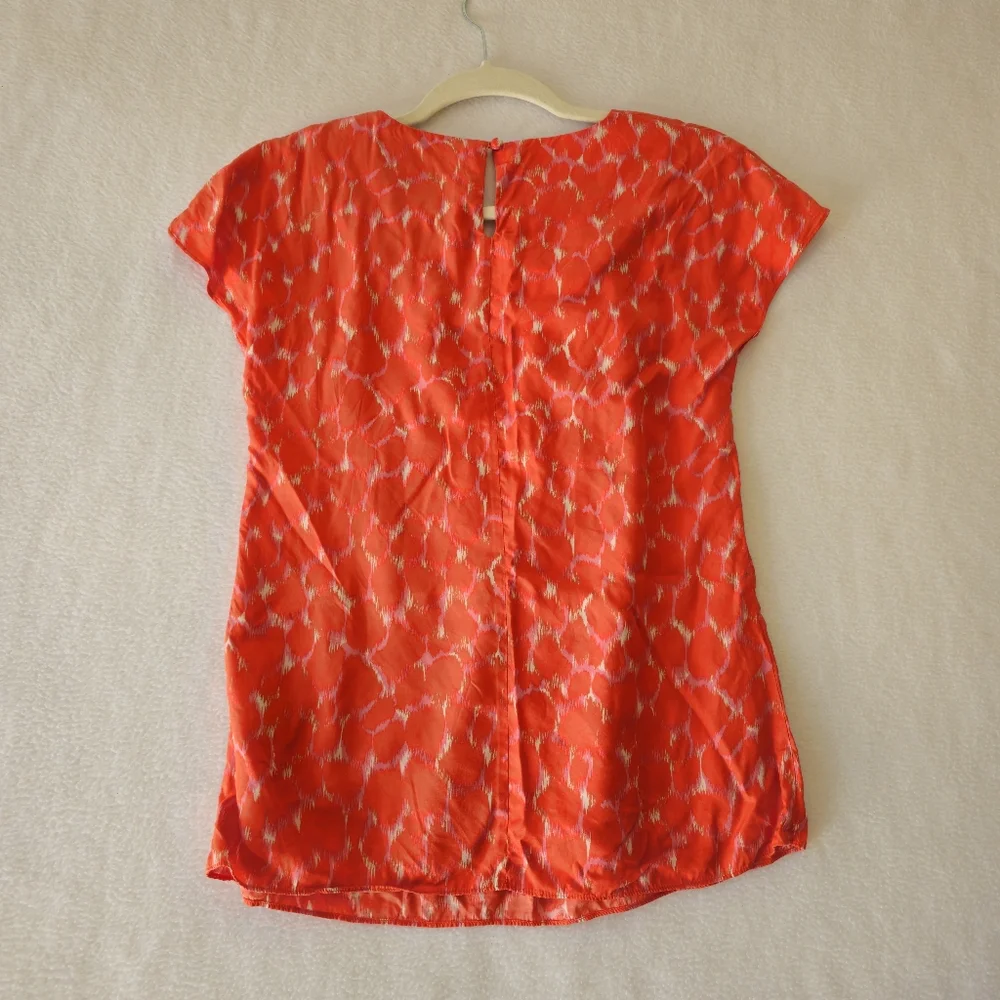 Boden Size 2 Top Multicolored Viscose/Silk Blend - Picture 5 of 7